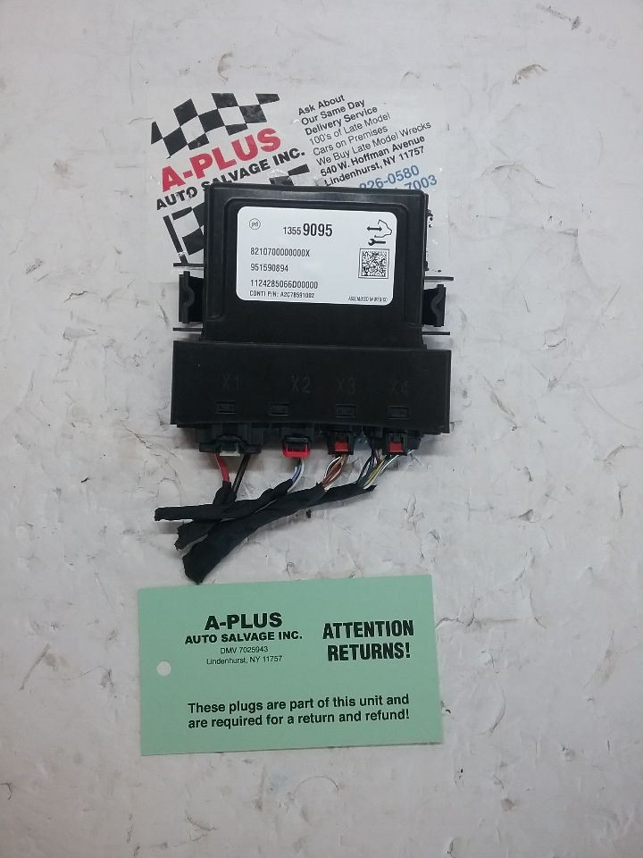 2025 CADILLAC XT4 LIFTGATE POWER CONTROL MODULE ID 13559095