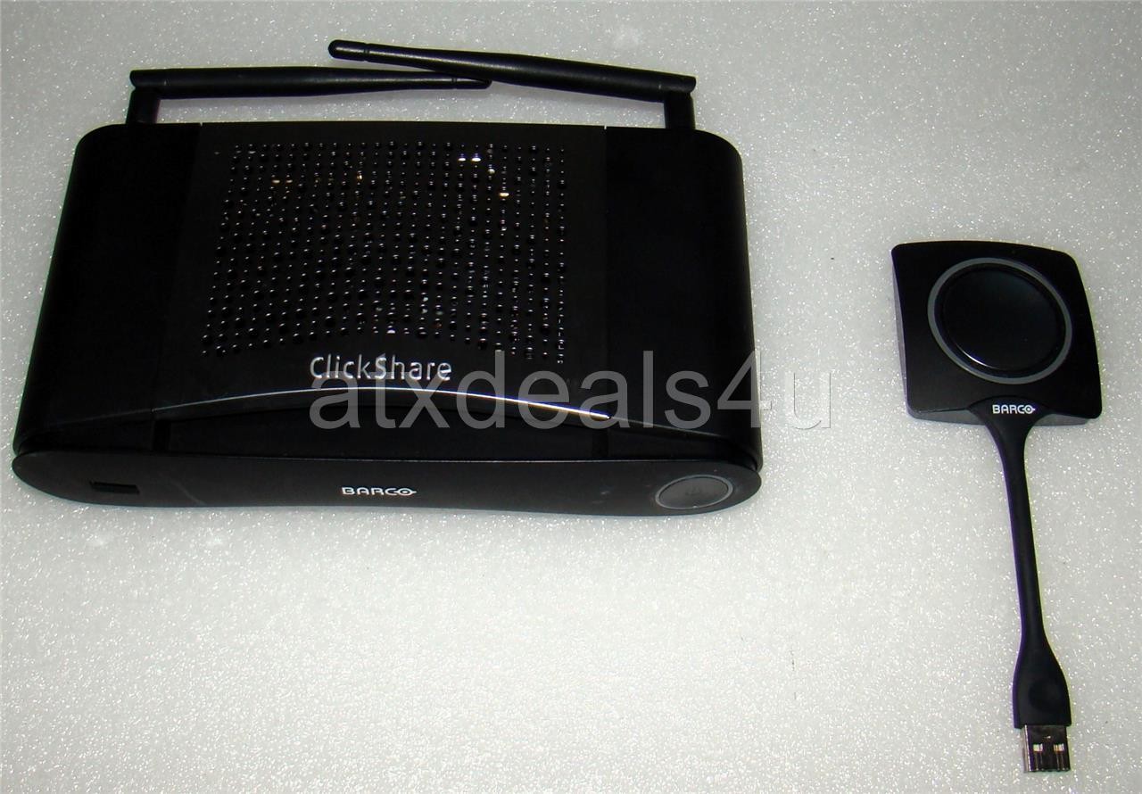 Barco ClickShare CSE-200 Wireless Presentation System W/Barco R9861006401 Button