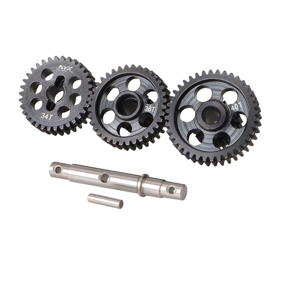 KYX Axial 1/18 Capra UTB18 Hardened Steel Transmission Gearbox Gear set RC parts