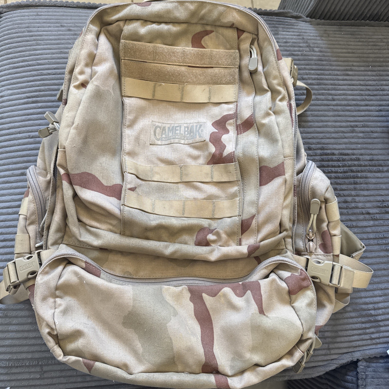 CamelBak Maximum Gear BFM Tactical Backpack DCU Desert Camo No Bladde