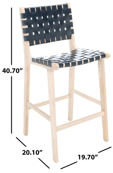 Safavieh ADAH LEATHER COUNTER STOOL, Reduced Price 2172783102 BST1015C