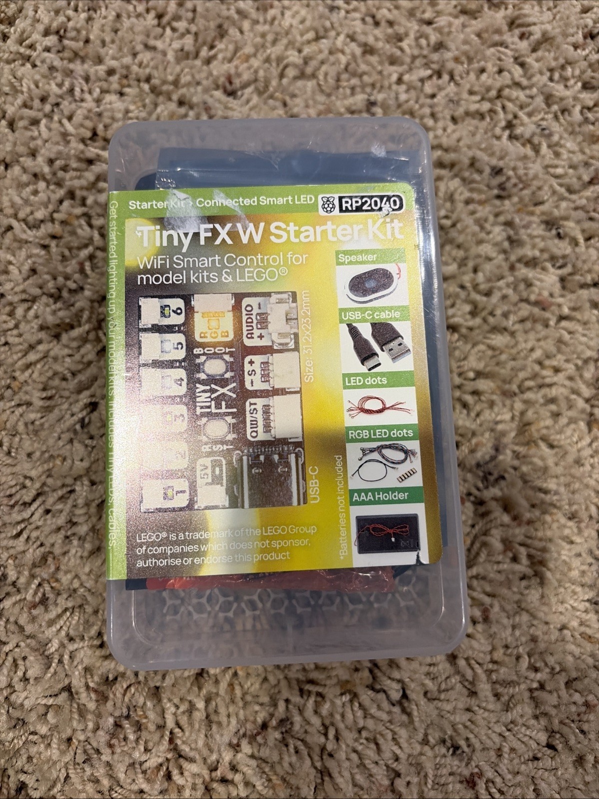 Tiny FX W Starter Kit- WiFi Smart Control For Model Kits & LEGO