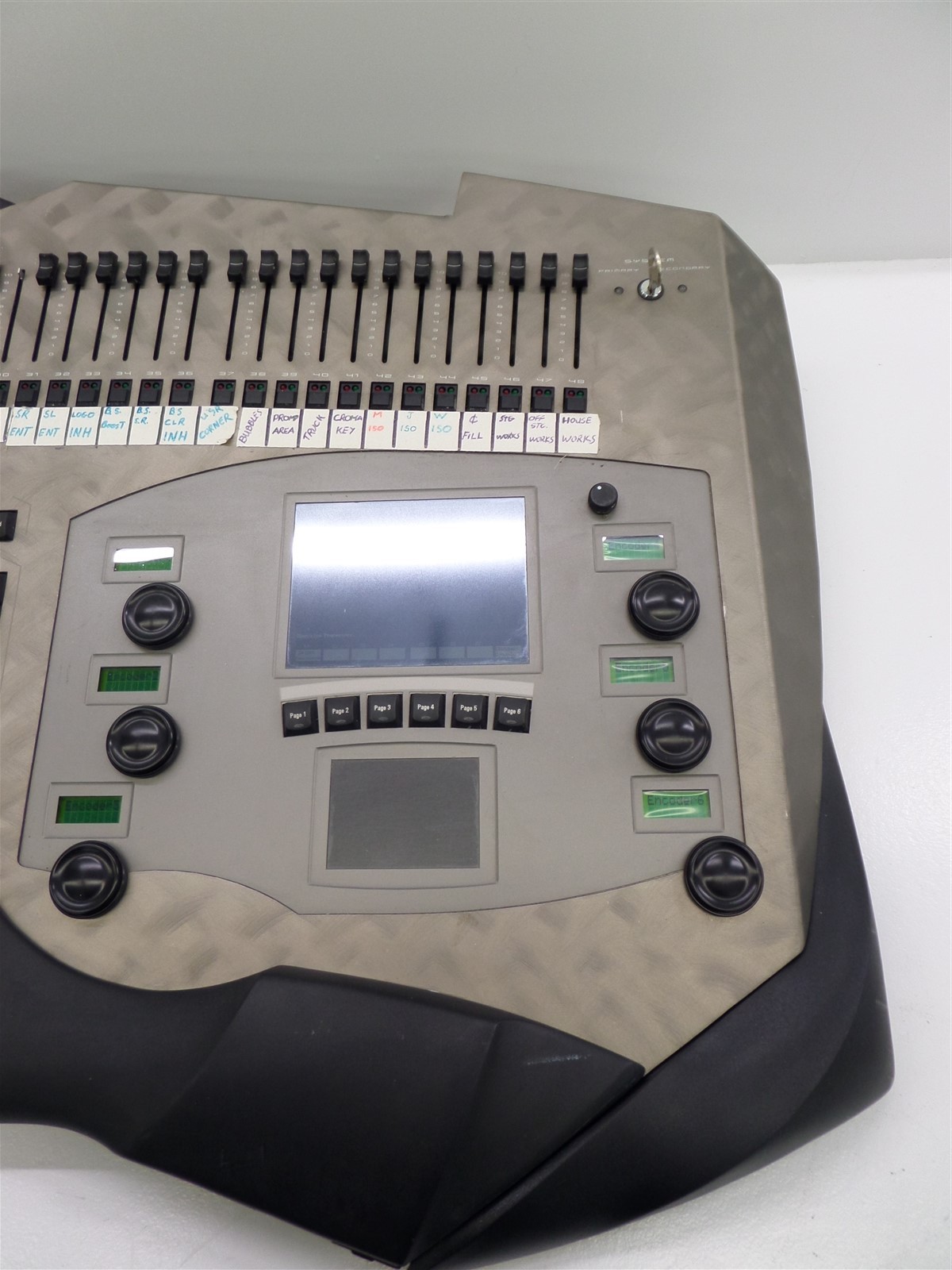 ETC Obsession II Blackout Grandmaster Lighting Console with Processor Units