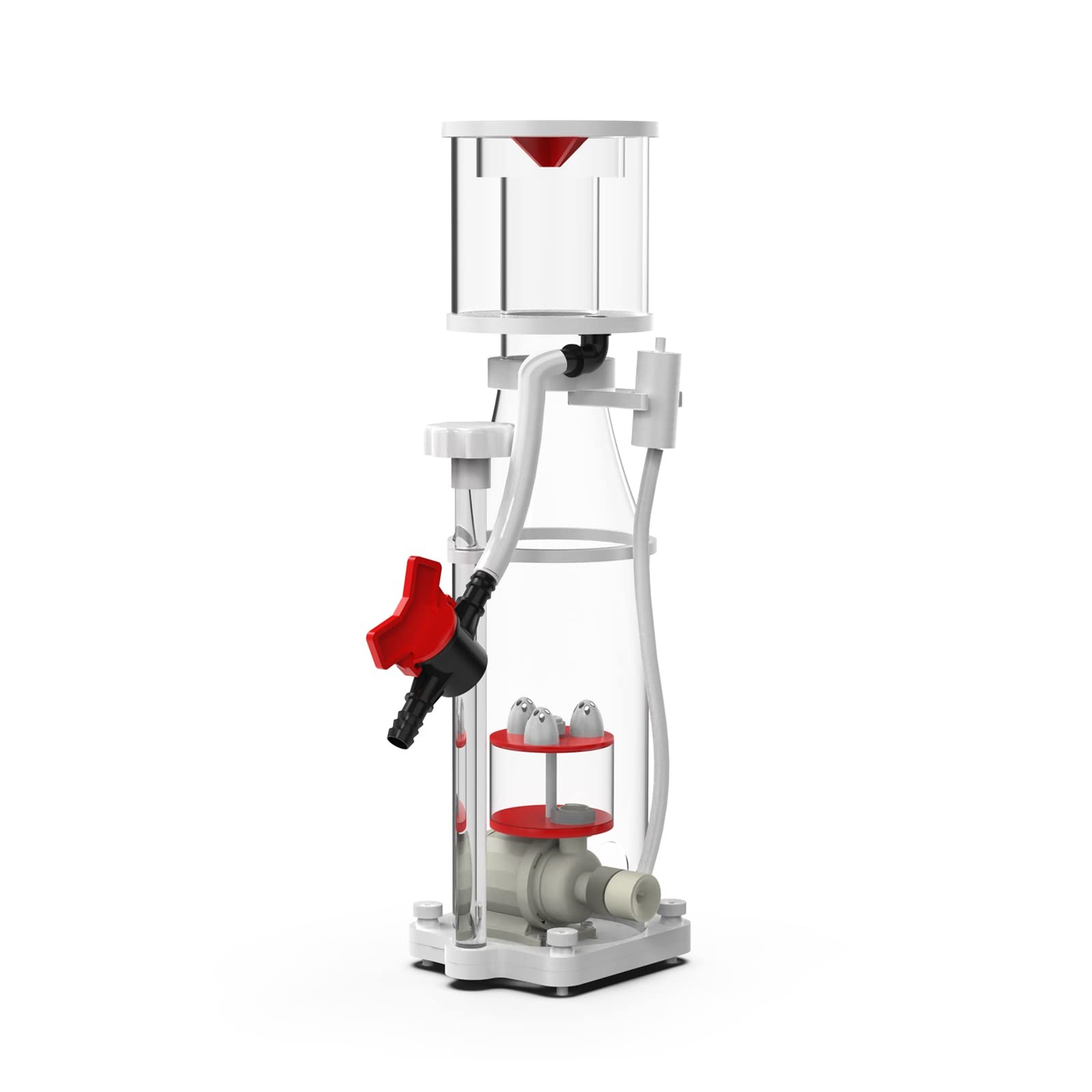 Aquarium in-Sump DC Protein Skimmer, with Controllable DC Pinwheel Pump for Up
