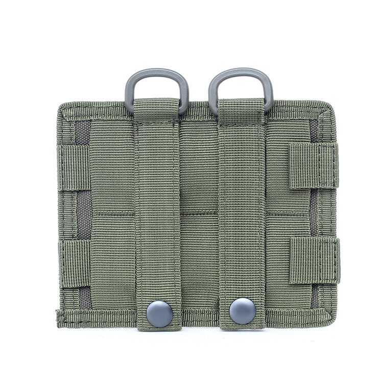 Hook & loop Panel MOLLE Cloth Patch for Tactical Vest Pouch Converter Adapter