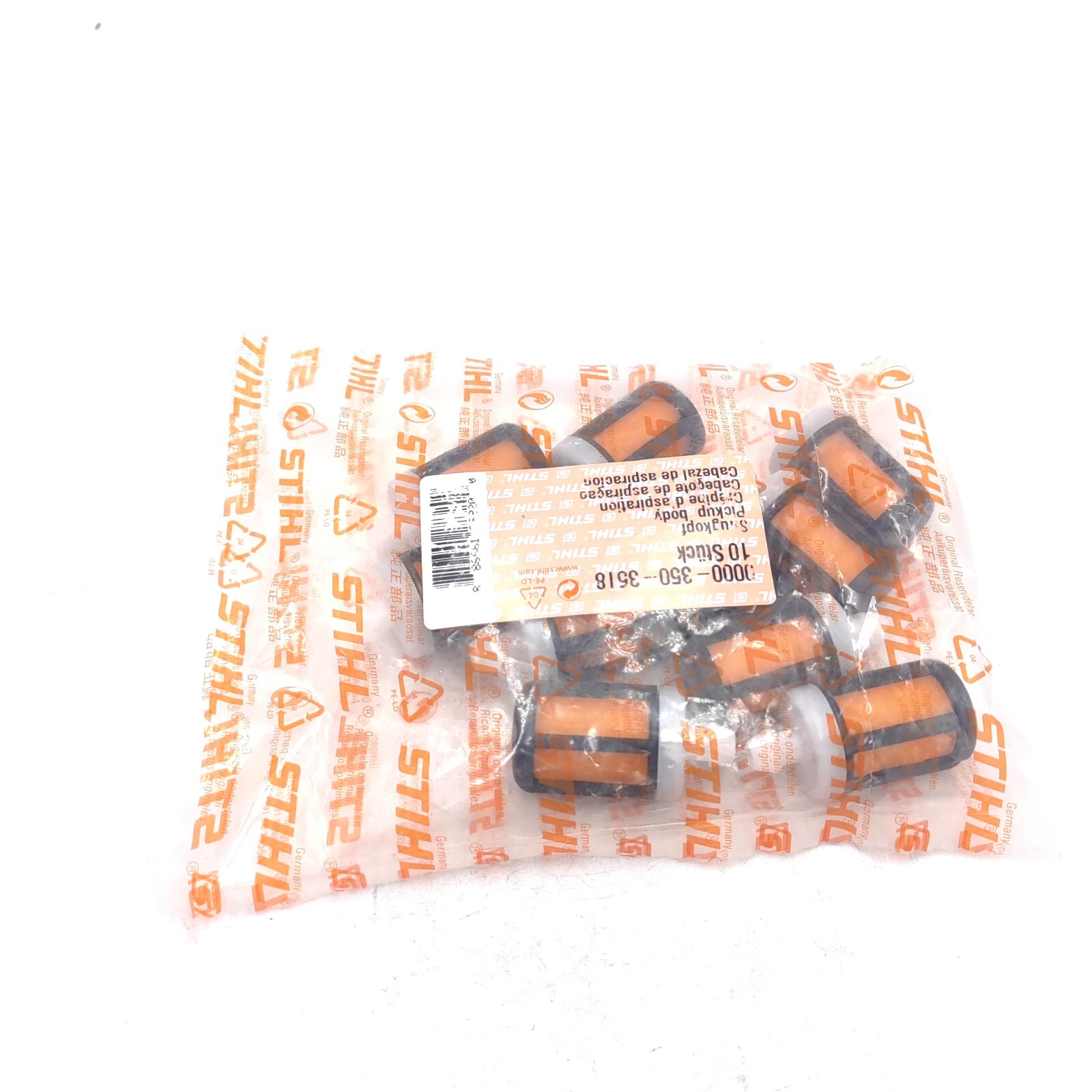 STIHL OEM FUEL FILTER ms391 ms311 ms291 ms271 ms362 ms461 ms661( 0000-350-3518 )