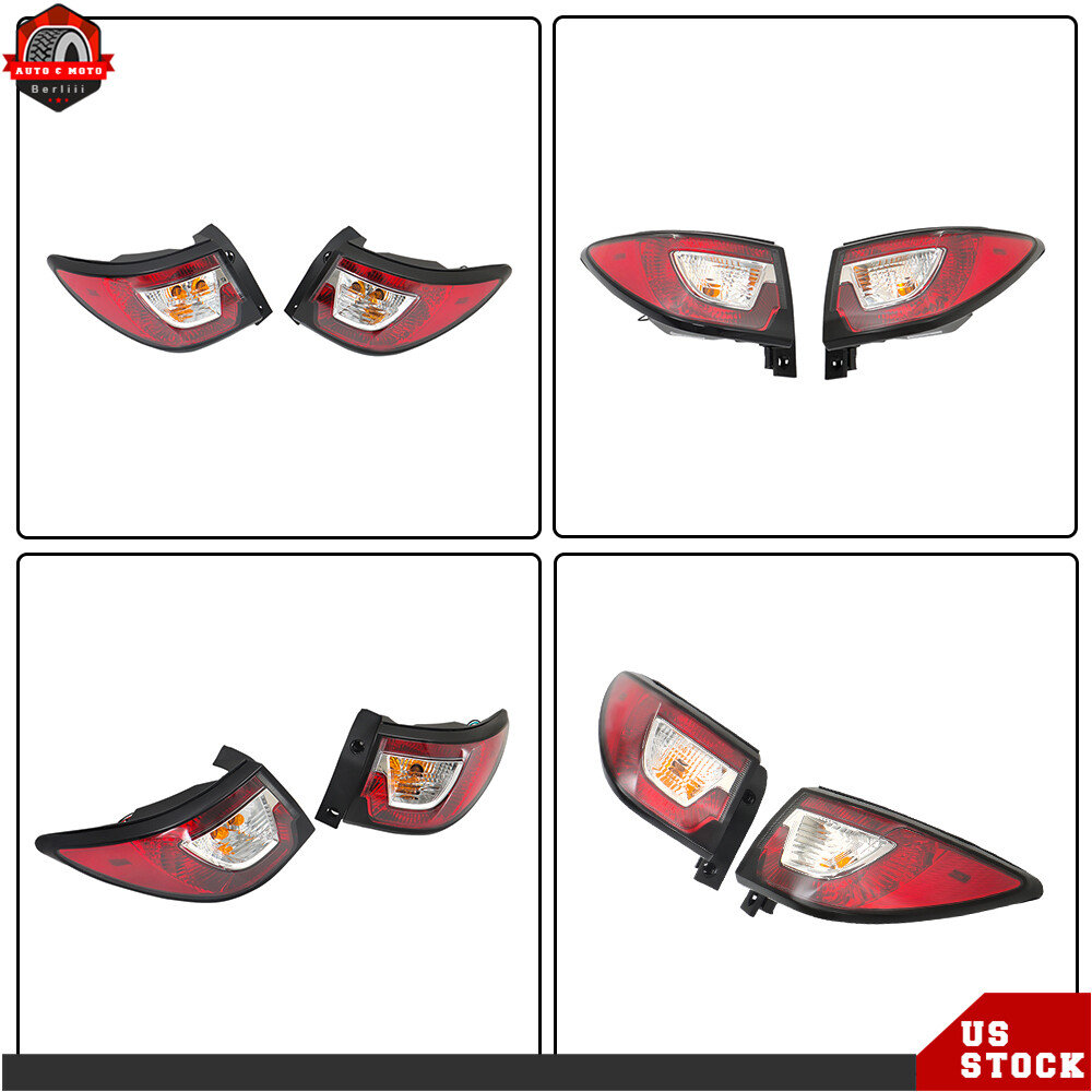 For 2013-2015-2017 Chevrolet Traverse Taillight Lamp Pair Passenger&Driver Side