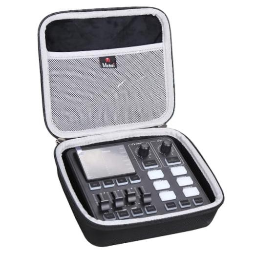 Audio Mixer Hard Case Compatible with PUPGSIS Gaming Audio Mixer, with Mesh