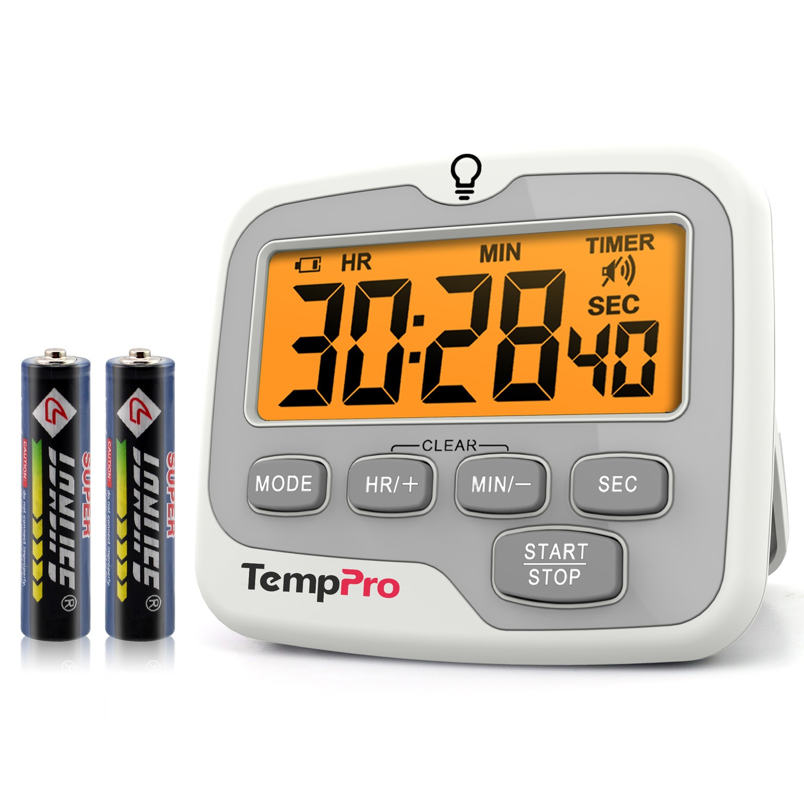Large LCD Digital Kitchen Cooking Timer Count-Down/Up Clock Loud Alarm Magnetic