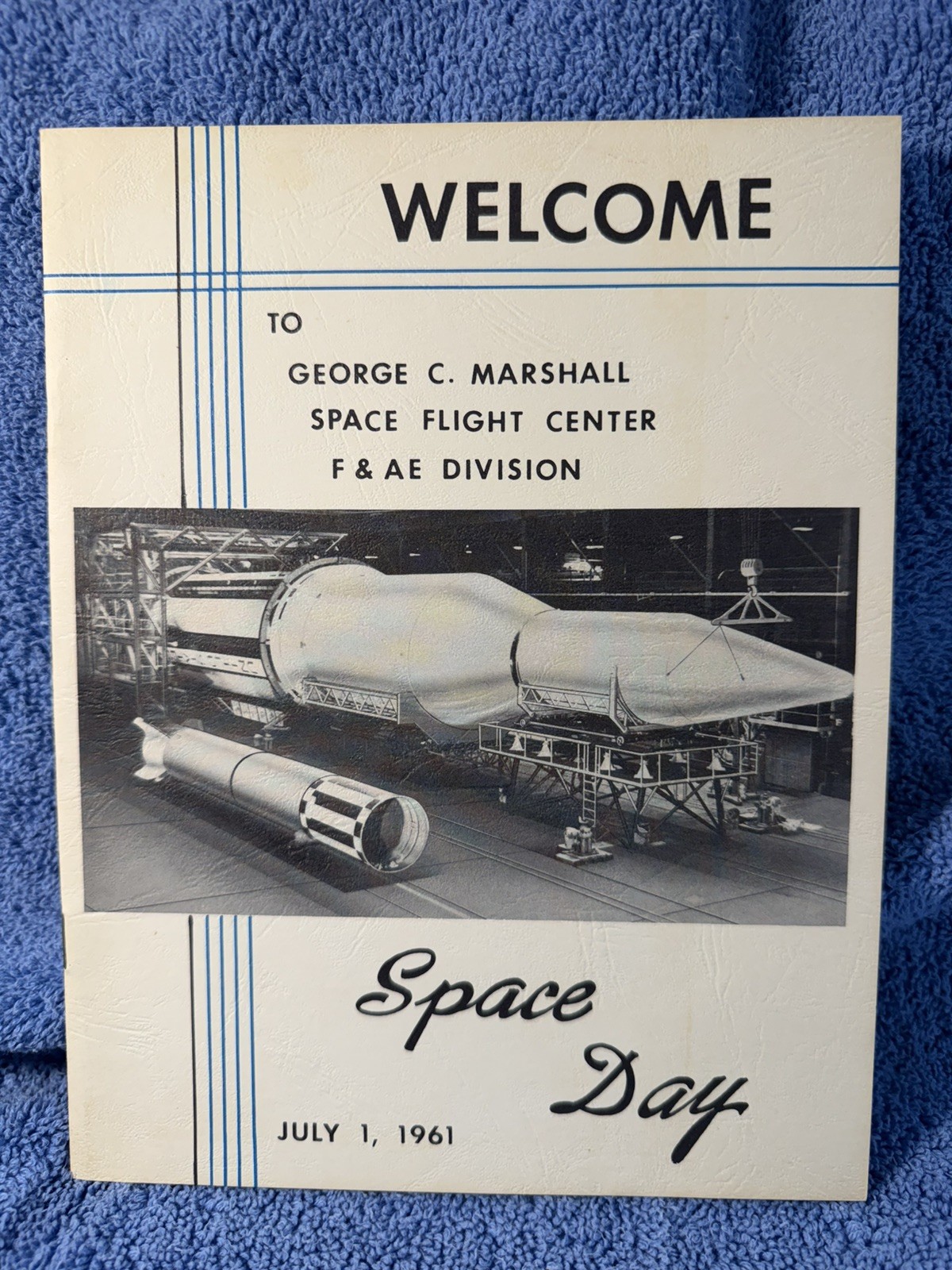 GEORGE C. MARSHALL 1961 SPACE DAY BROCHURE