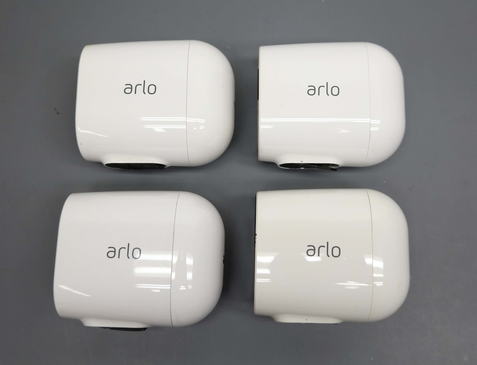 Arlo Essential Spotlight Wireless 1080p Cameras ONLY - White (4-Pack)