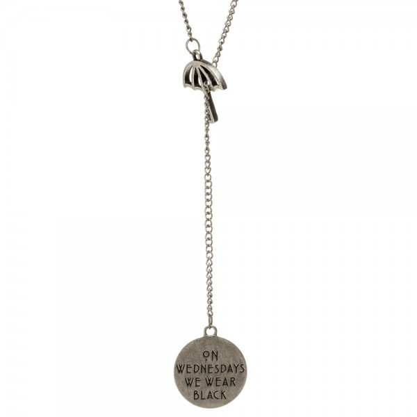 American Horror Story TV Series Umbrella Grey Toned Necklace NEW UNWORN