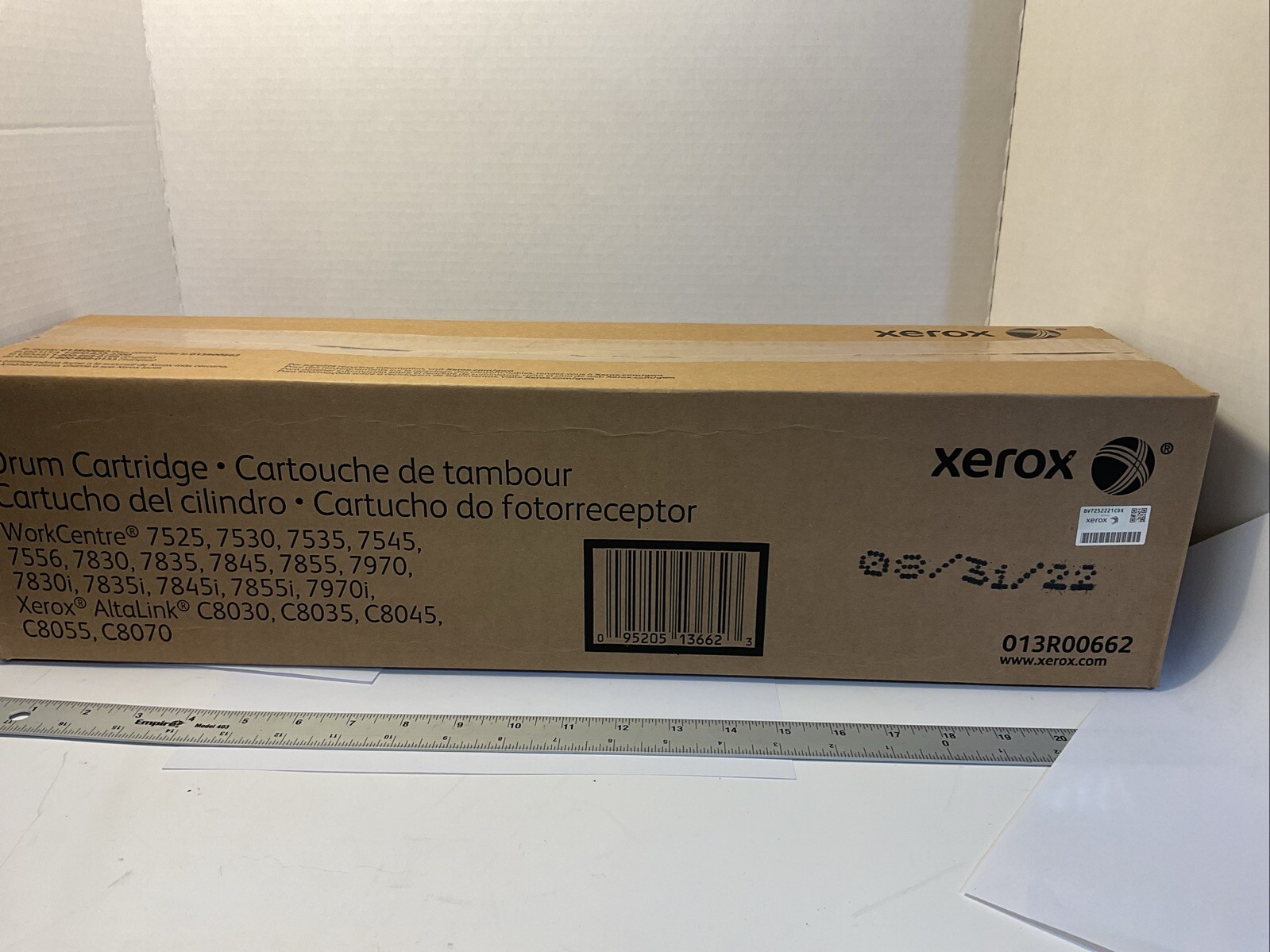 Xerox 13R00662 Drum Cartridge Workcentre 7525 7530 Brand New Factory Sealed