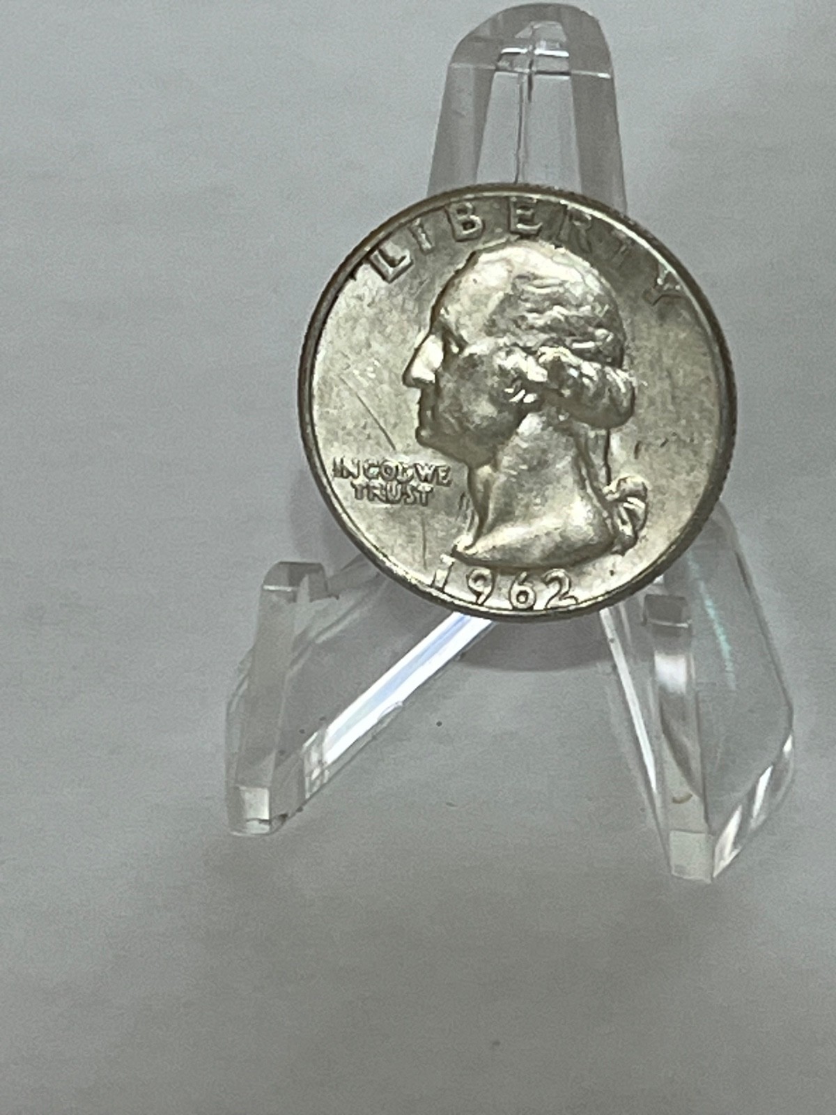1962 Washington Silver Quarter 25c Nice Circulated # TC128