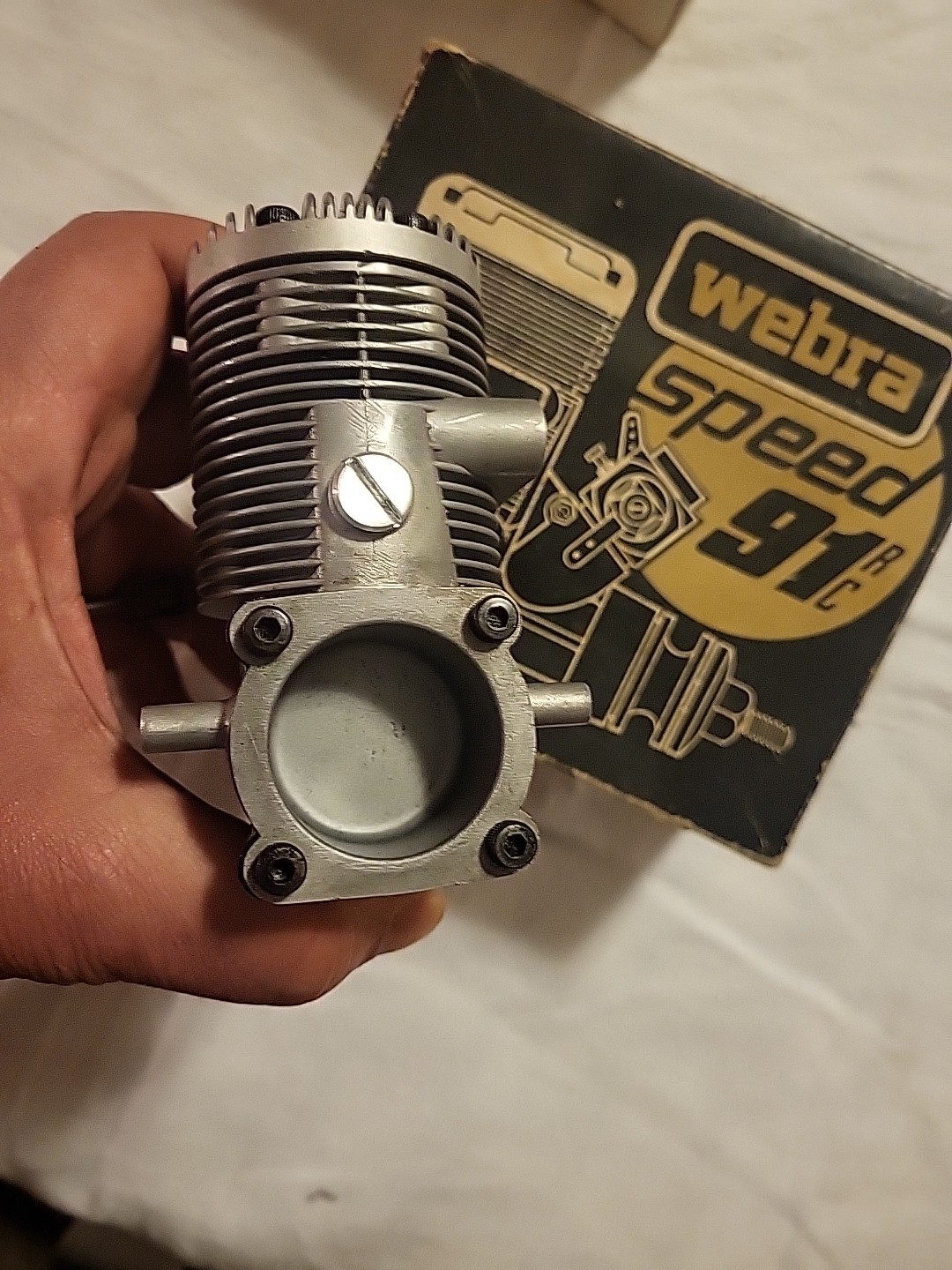 New Webra 91 Rc engine, plane, vintage model engine. NIB