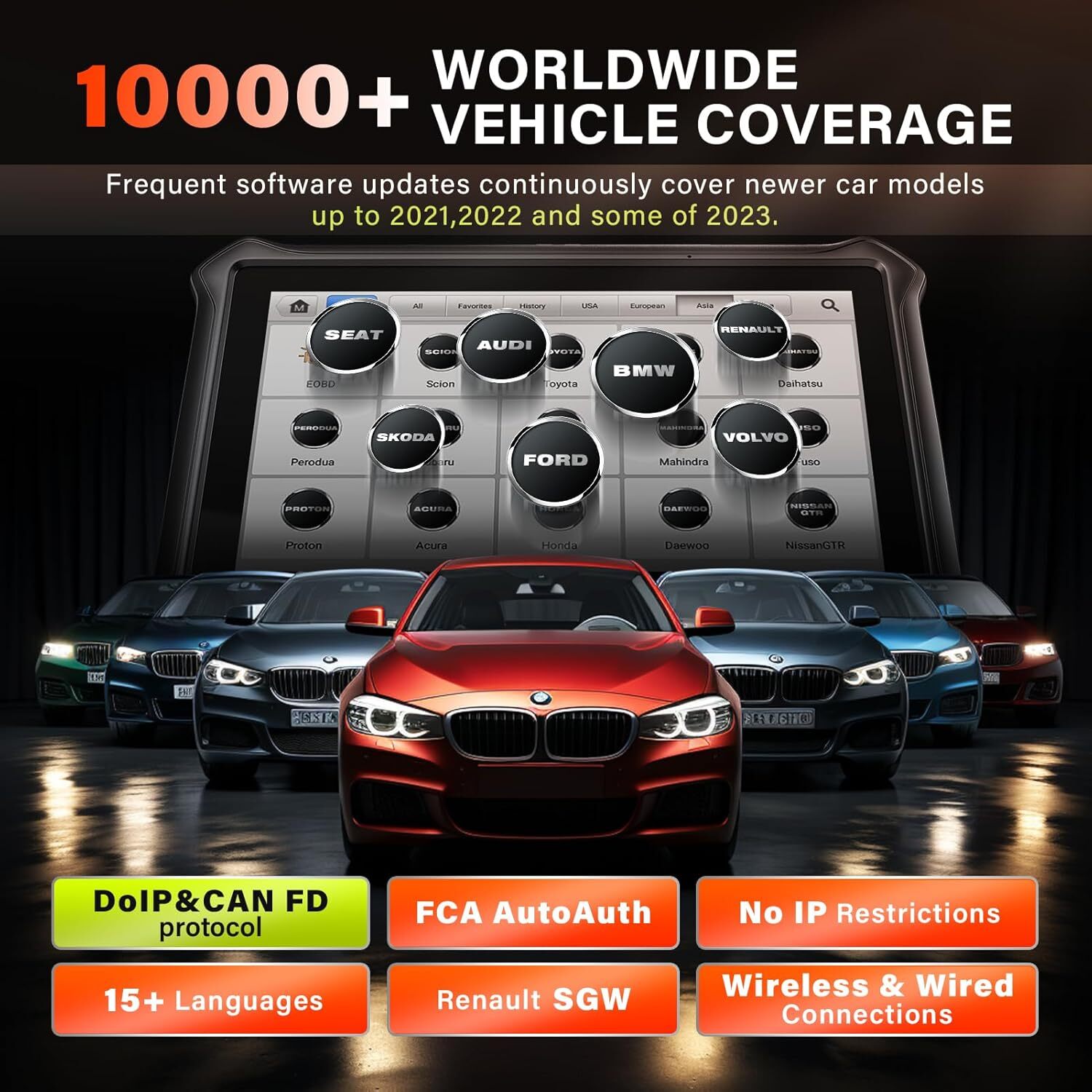 2025 OTOFIX D1 Auto Full System Diagnostic Scanner Bidirectional Key Coding TPMS