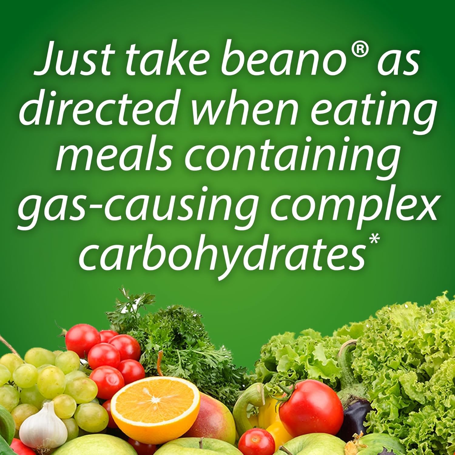 Beano Extra Strength Gas Relief Tablets 150 Count Multicolored Vegetarian