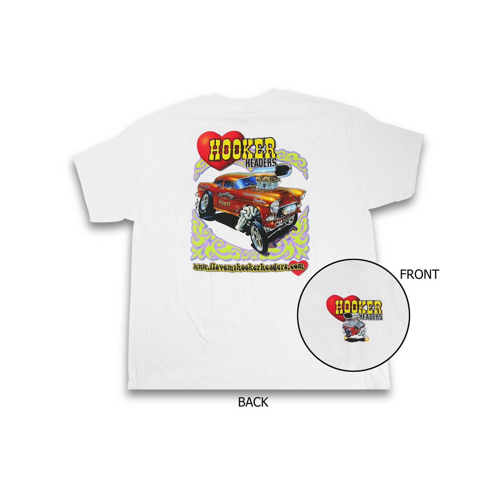 10148-XLHKR Hooker Headers Retro T-Shirt