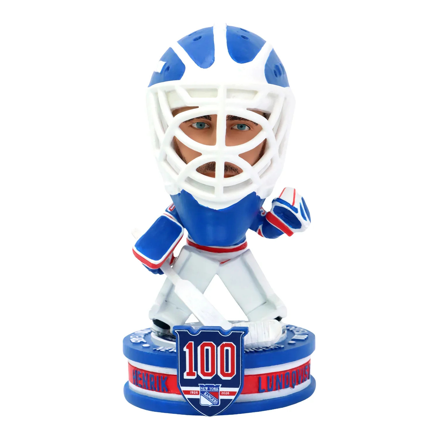 Henrik Lundqvist New York Rangers Centennial Edition Bobblehead