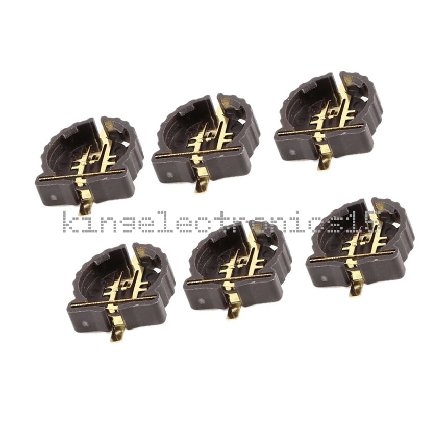 20PCS Button Battery Socket Clip Holder Box Case Portable CR1220 NEW