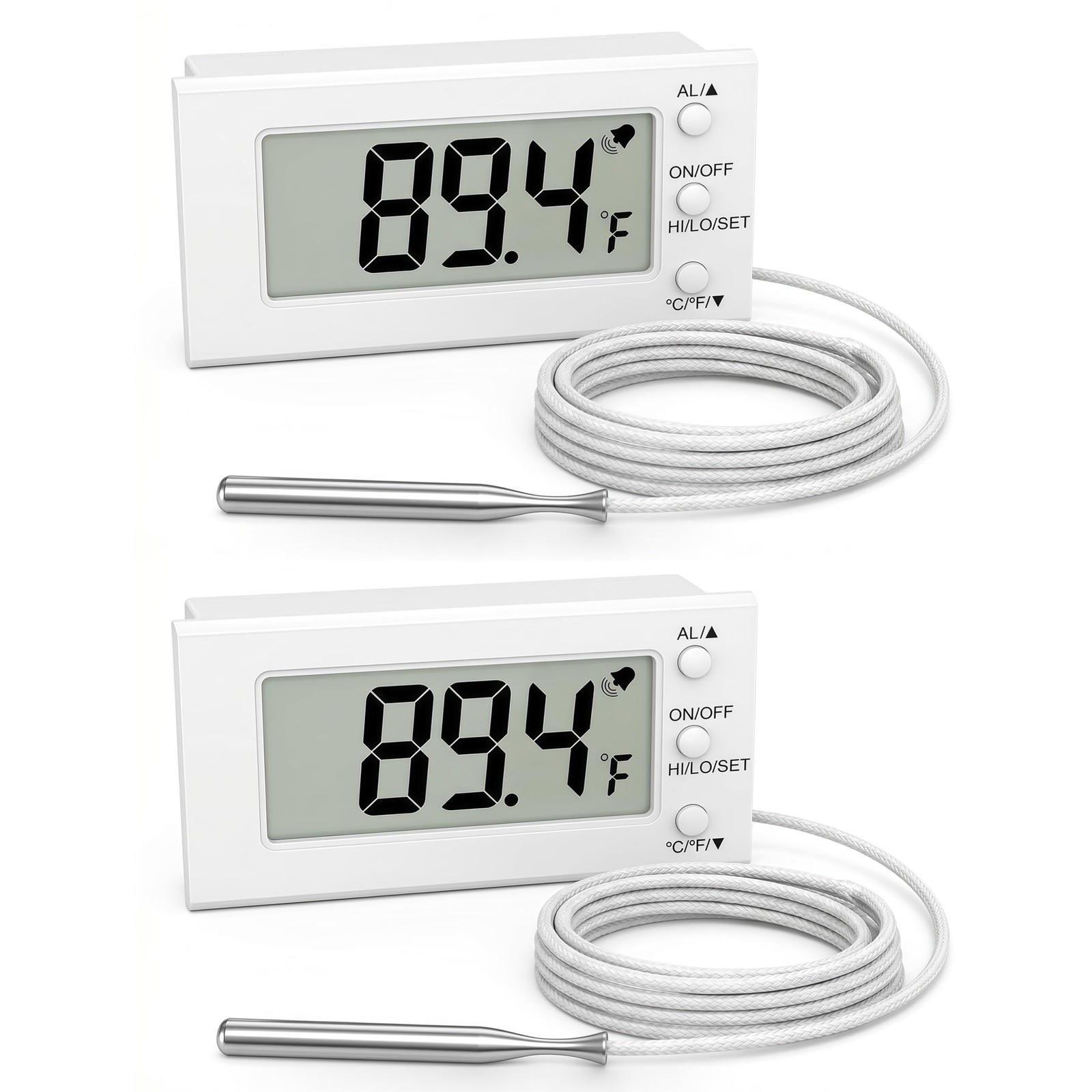 2 Packs Digital Oven Thermometer -58°F to 572°F/-50°C-300°C, Thermometer with...