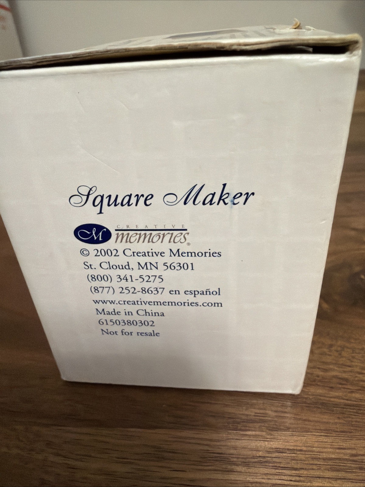 New Creative Memories Club Square Maker 2002-NEW