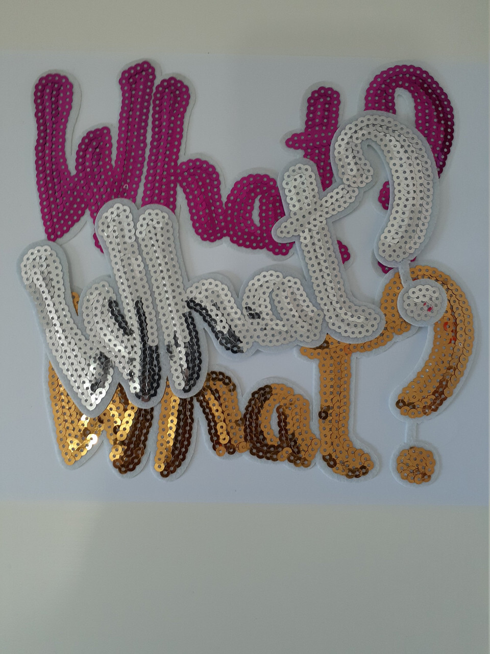 What Sequin Iron-On Patch