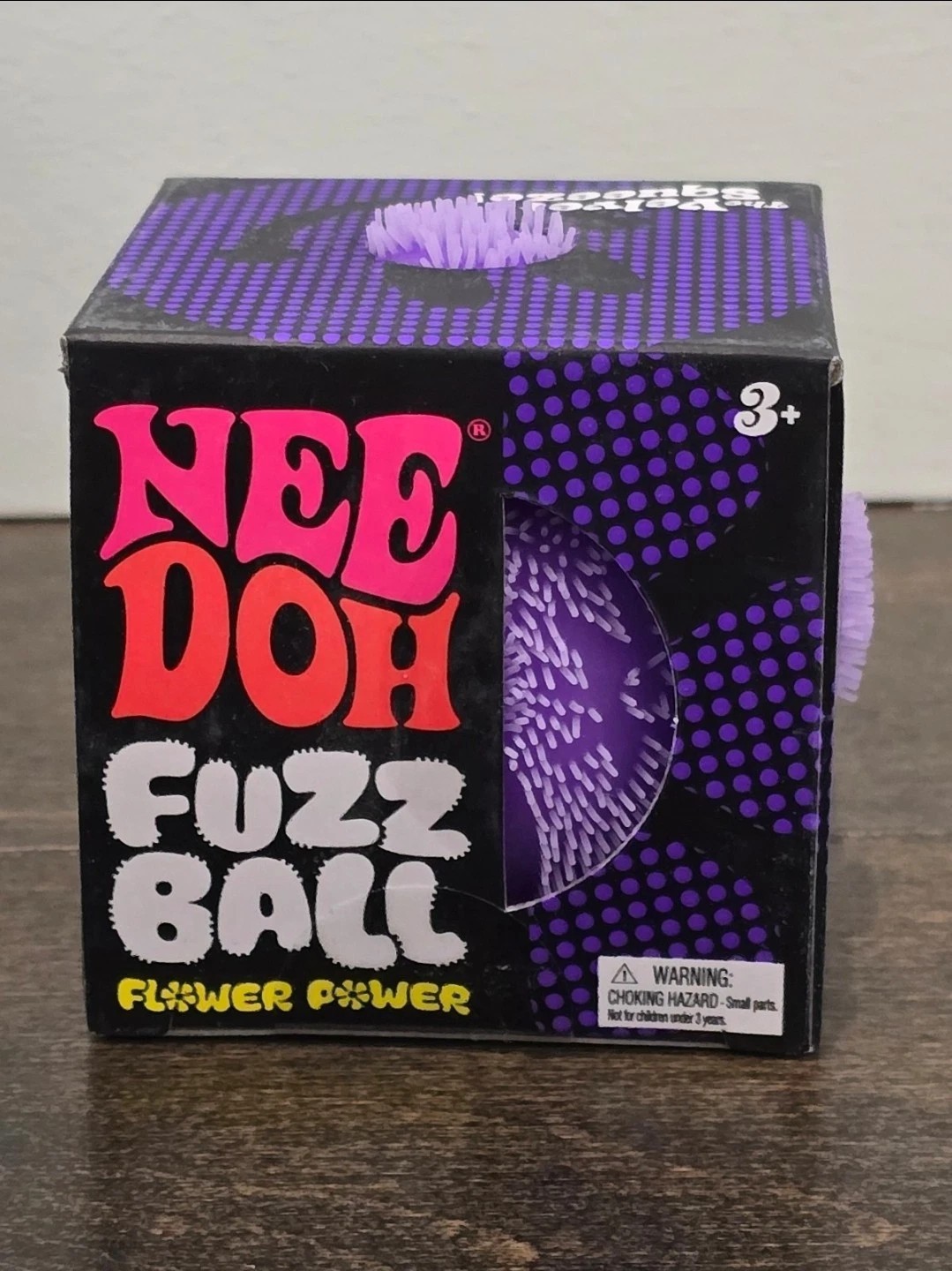 Needoh FUZZ BALL Nee Doh Squish Stress Fuzzball Brand New& Sealed Schylling Ball