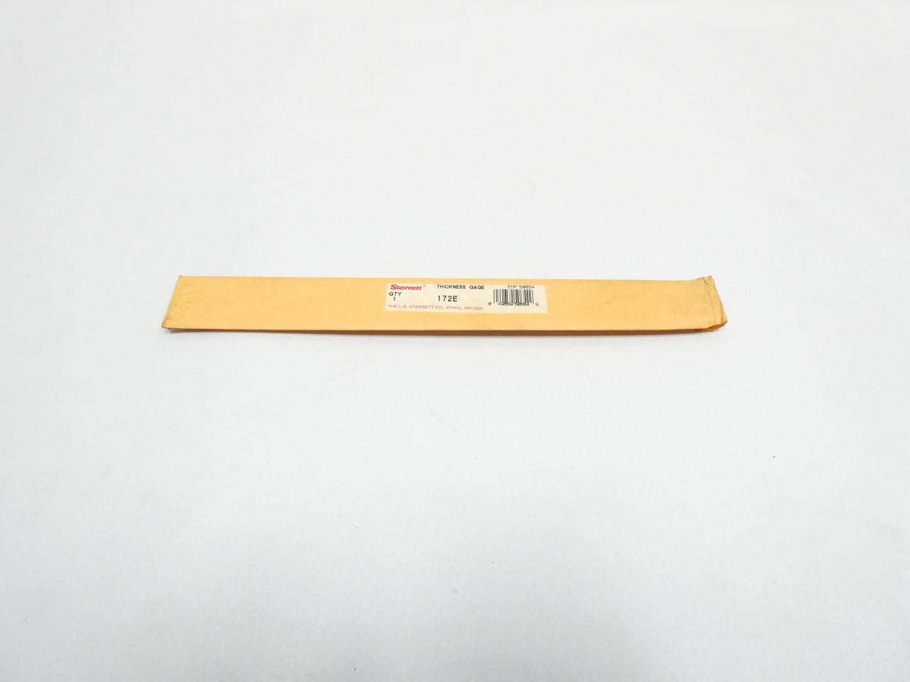 Starrett 172E Thickness Gage