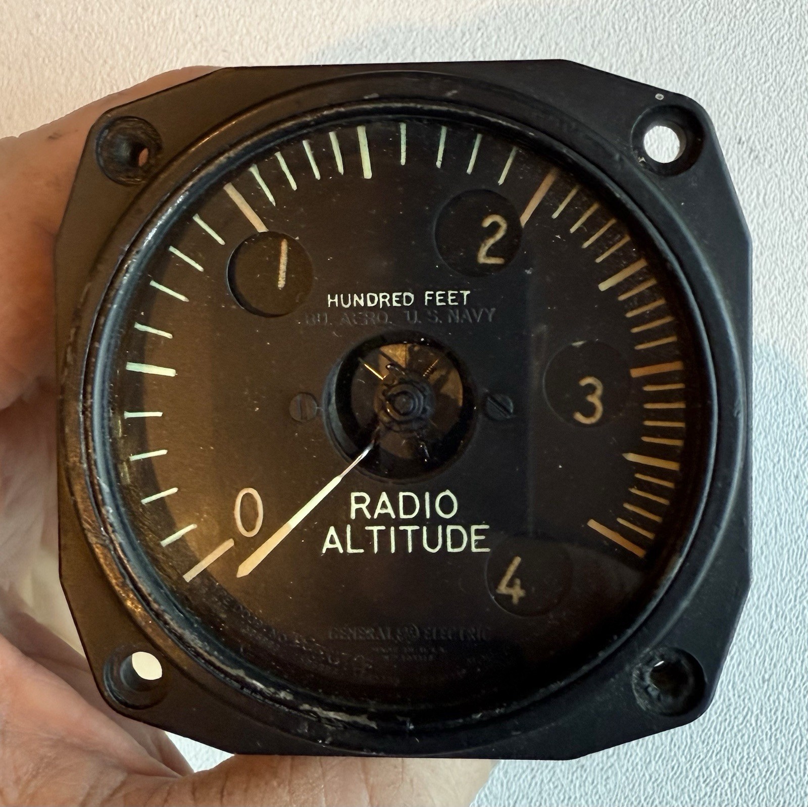 Aero US Navy Radio Altitude Indicator