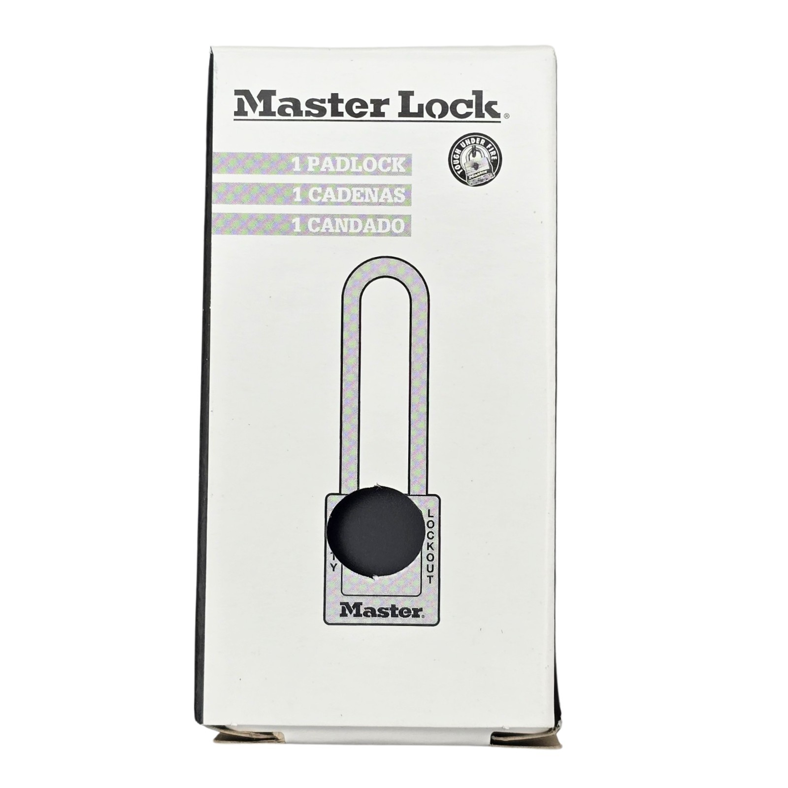 Master Lock 410KABLK Safety Lockout Padlock Black