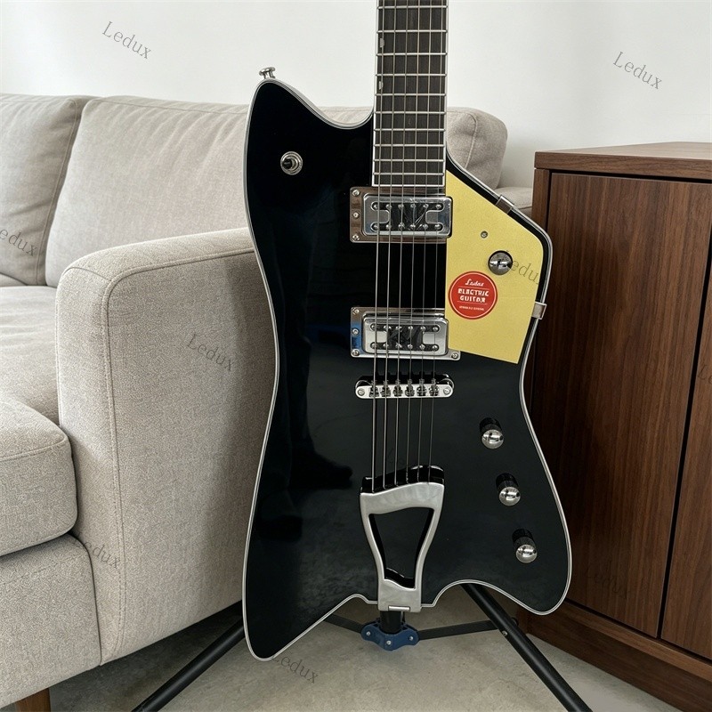Ledux BILLY BO Solid Electric Guitar Thunderbird Stainless Rounded Bone Nut US