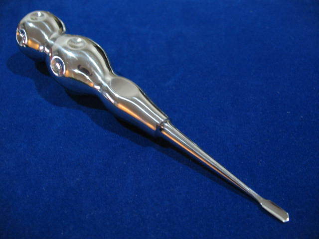 DENTAL TOOTH SURGERY ROOT WING WINGED ELEVATOR 5MM W/ GROOVED HANDLE