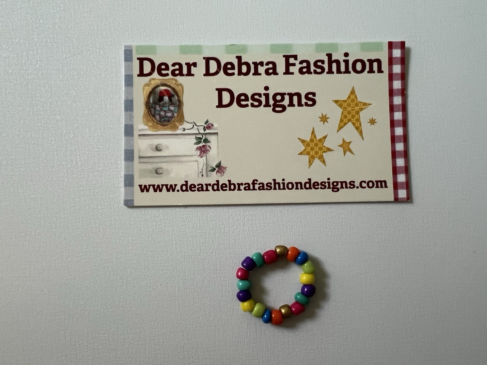 Beaded Ring One Size Fits All