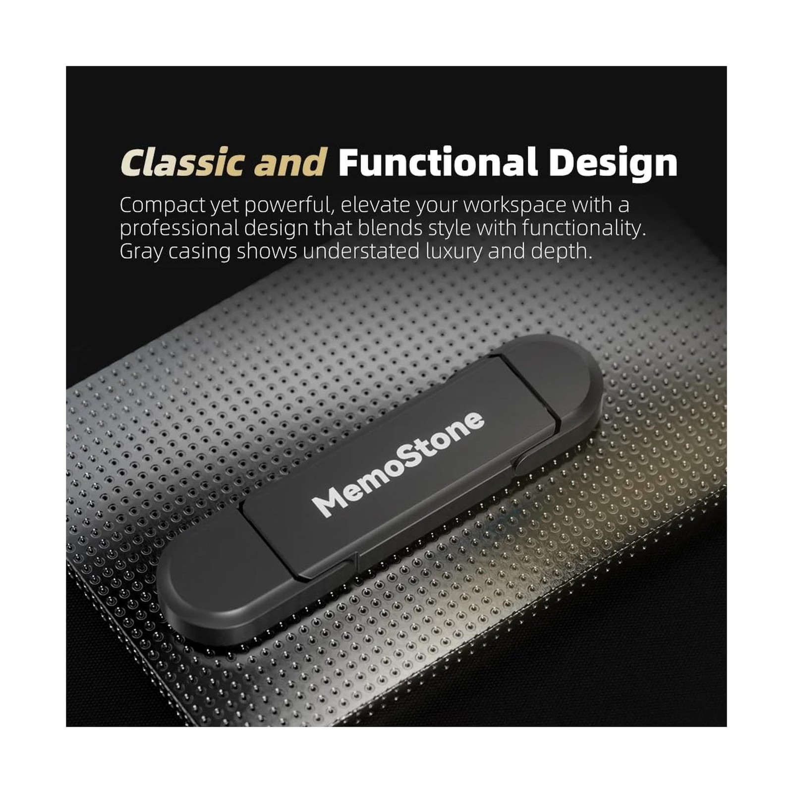 KingSpec MemoStone 2TB External SSD, USB 3.2 Gen2 Dual Type A/C Interface - U...