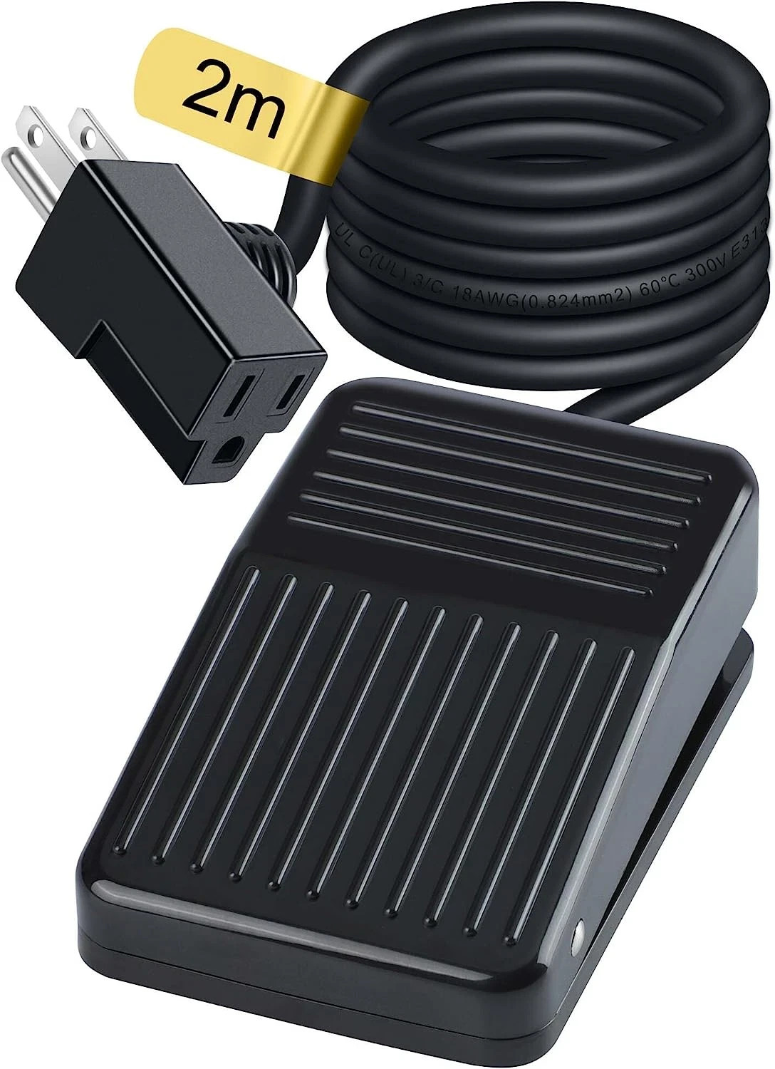 Foot Switch Foot Operated Pedal Controller On/Off Power Switch Woodworking New
