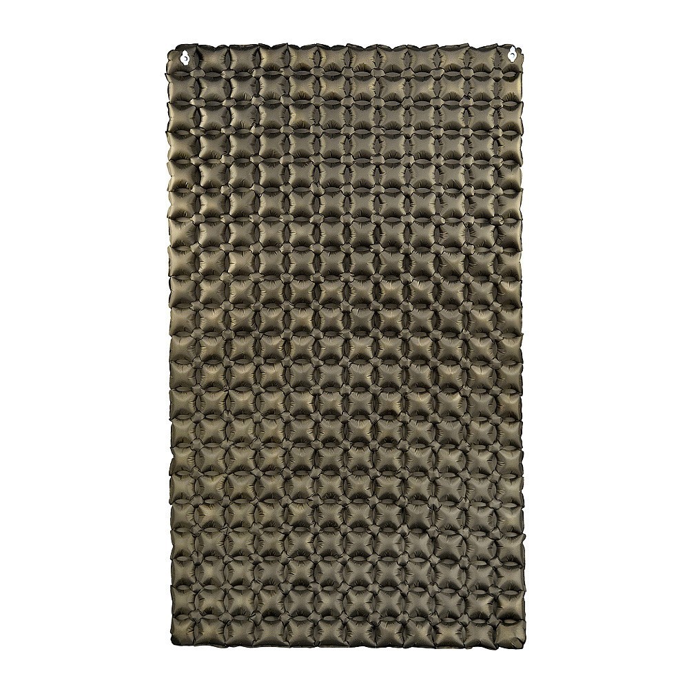 M-Tac Double Camping Sleeping Pad 195x120x5cm Inflatable Olive Ripstop Mat