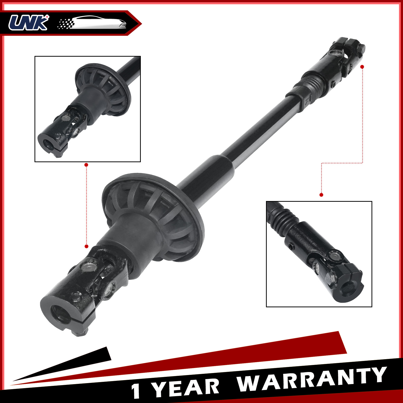 Lower Steering Column Shaft For Ford 97-04 F-150 F-250 Expedition F75Z3B676CA