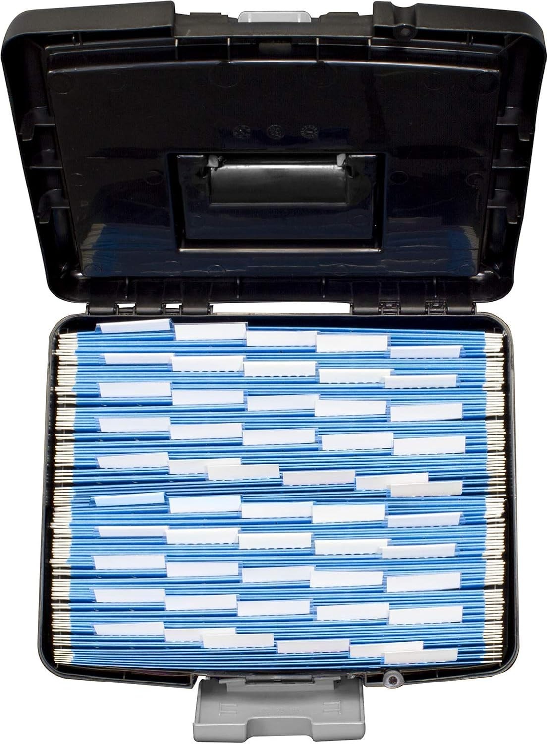 File Storage Box Translucent Storage Lid, Black 1-Pack 61504F01C