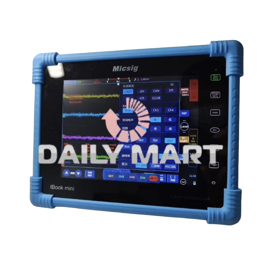 New In Box MICSIG TO1104 100M Bandwidth 4-channel Touch Panel Oscilloscope 100MH