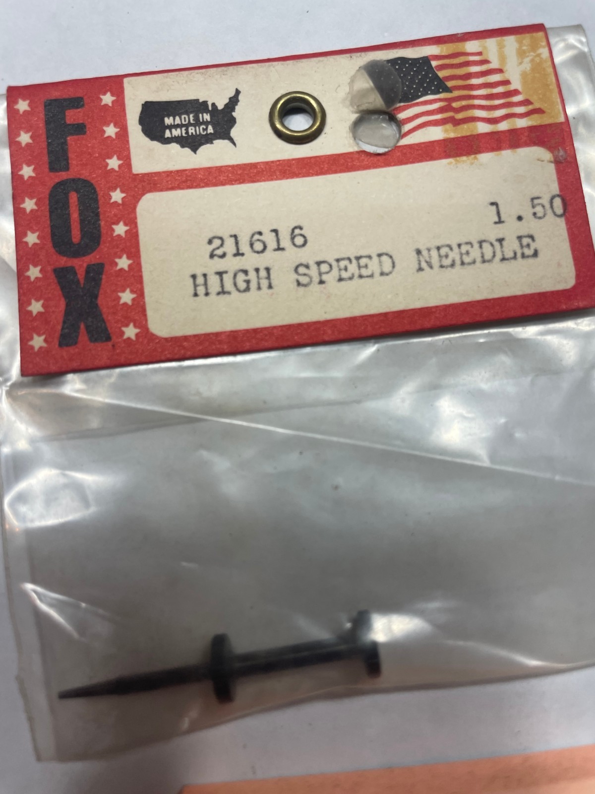 VINTAGE FOX HIGH SPEED NEEDLE NO. 21616