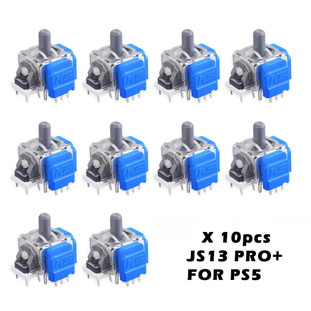 TMR Hall Effect Joystick for PS5/PS4/Xbox/Switch Pro Controller 5/10 Pack Upgrad
