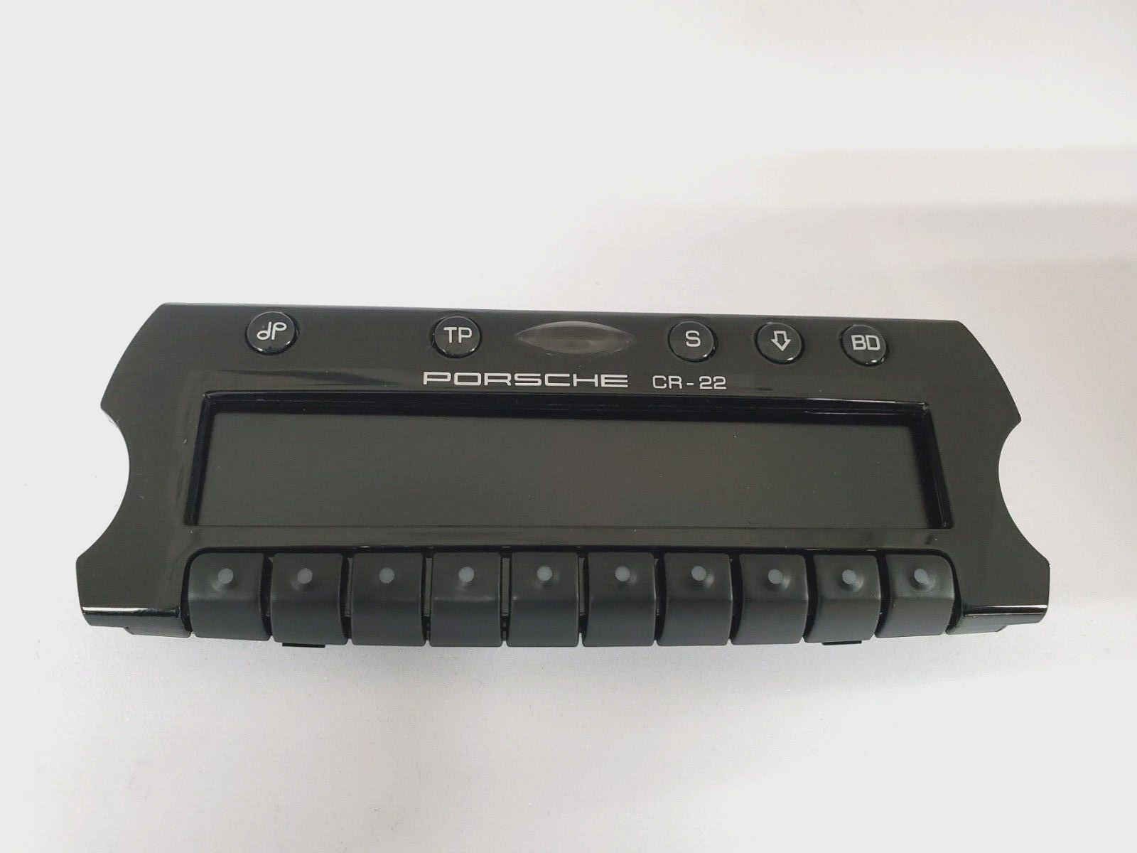 Porsche/Becker CR220/CR22 Replacement Face $50 core credit available