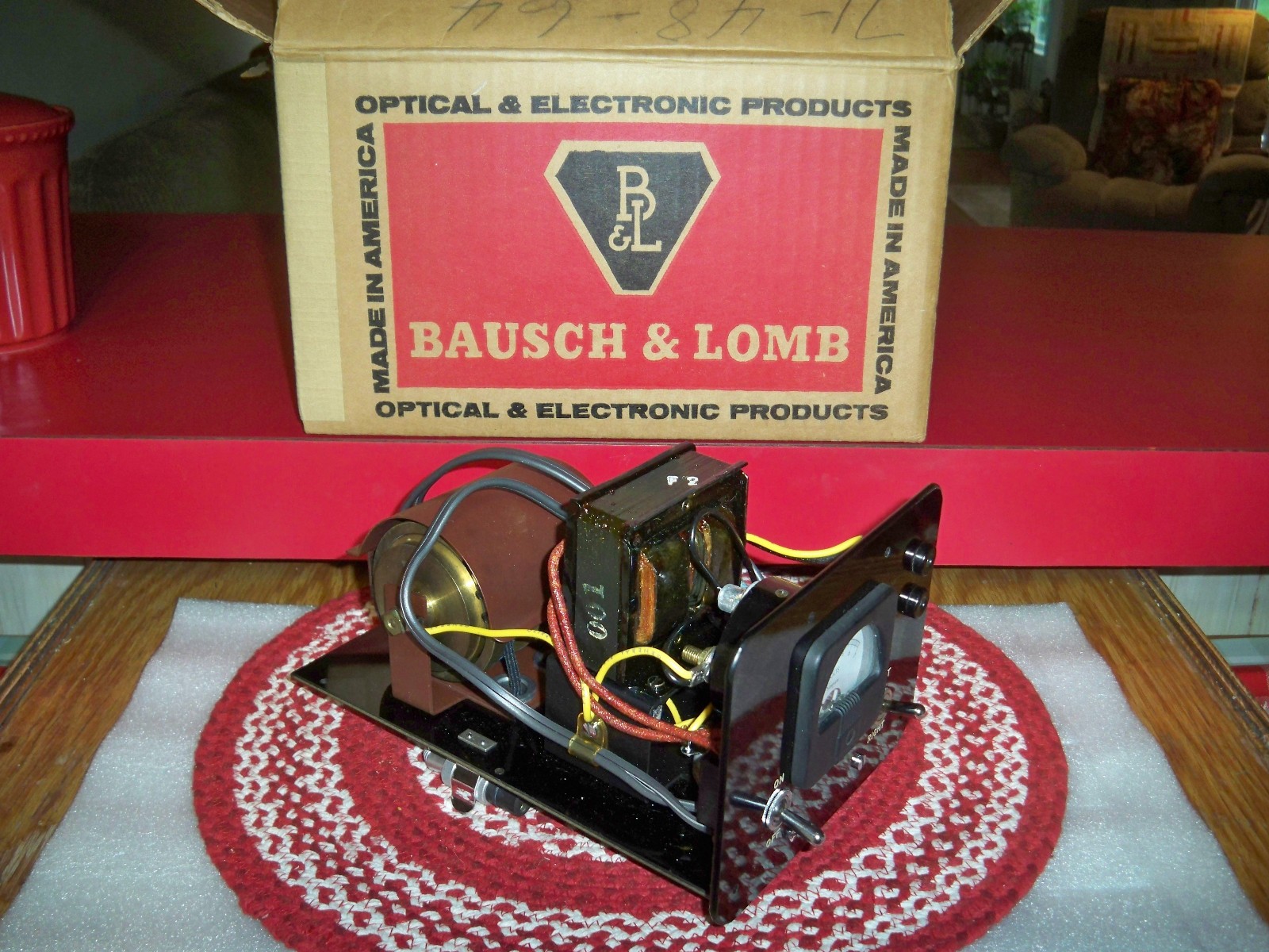 Bausch & Lomb Instrument Component Meter Optical Electrical