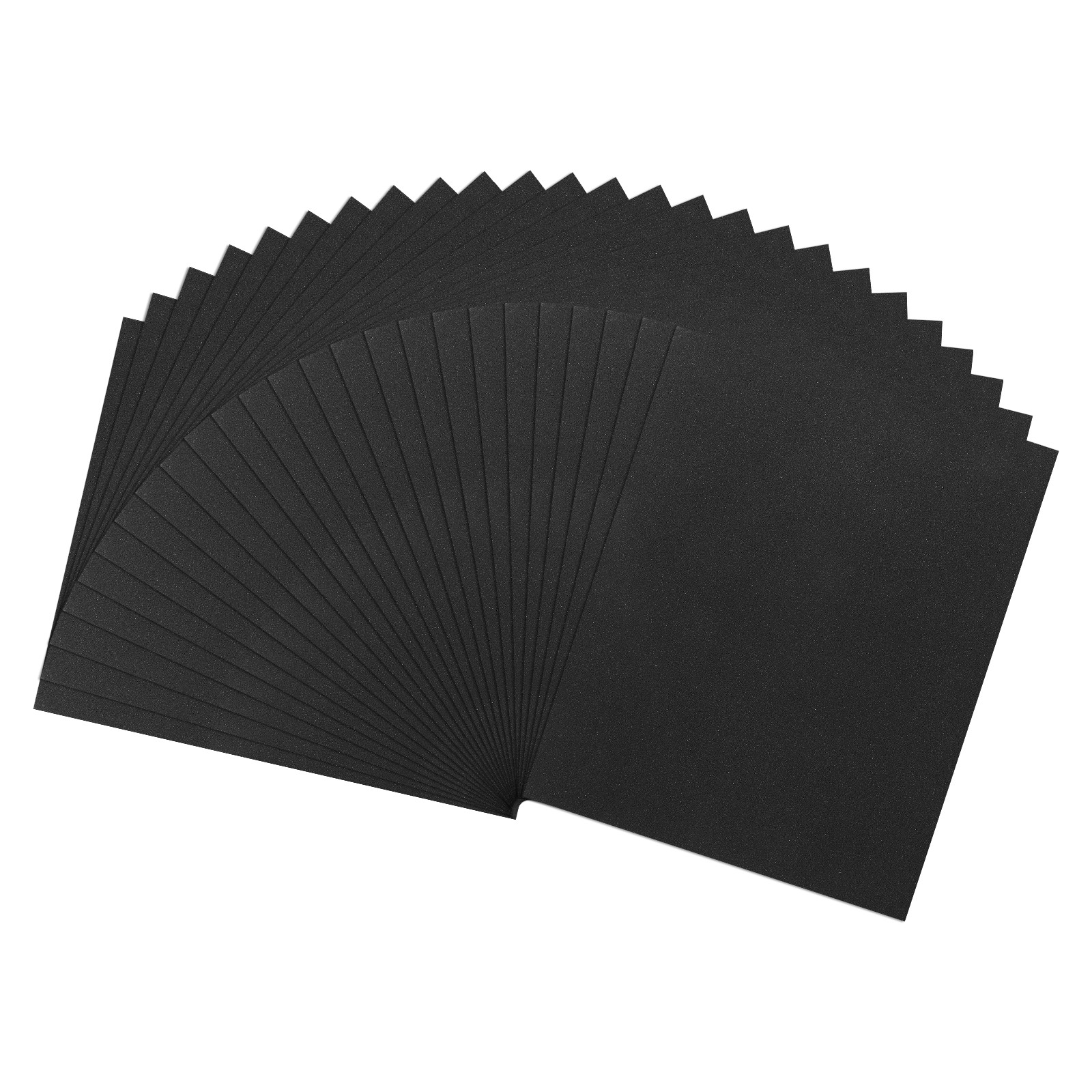 25 Pcs 360 Grit Dry SandPapers, 9 x 11 Inch Sand Papers