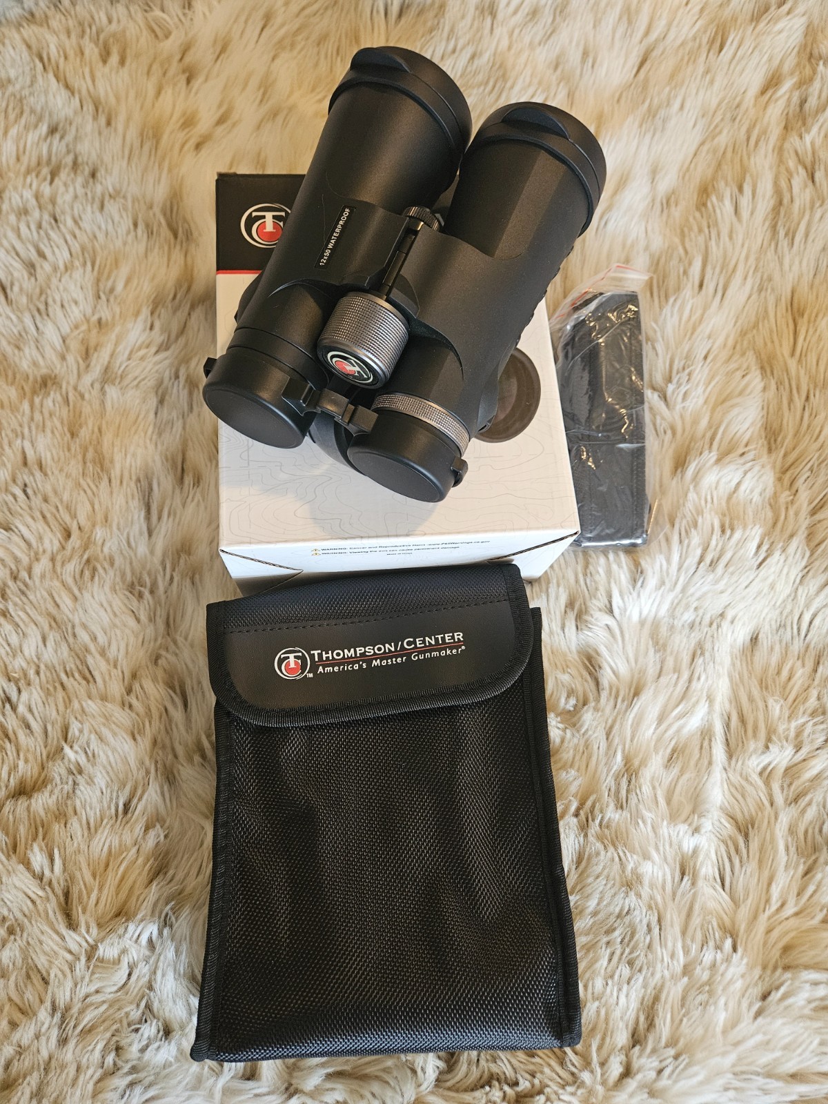 Thompson Center Compact Roof Prism 12x50 Binoculars 1125577 - NEW
