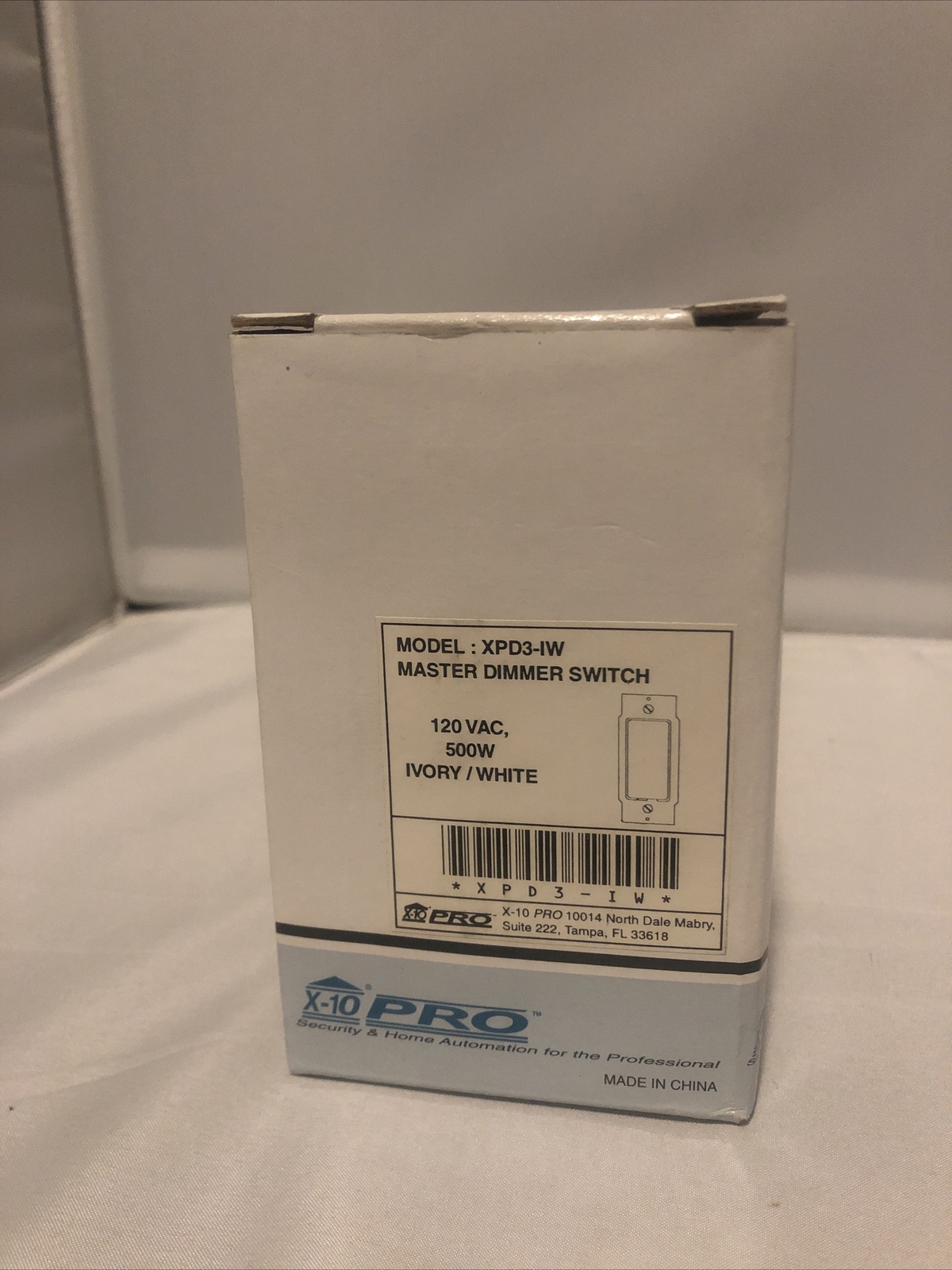 X10 Pro Master Dimmer Switch Ivory/White XPD3-IW Free Shipping