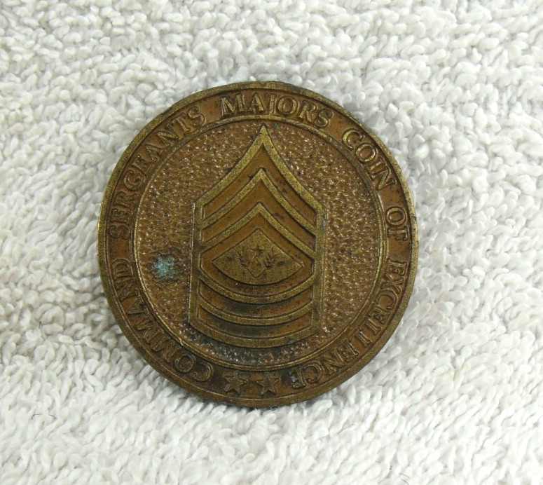 Command Sergeants Coin Of Excellence Army 104th Division