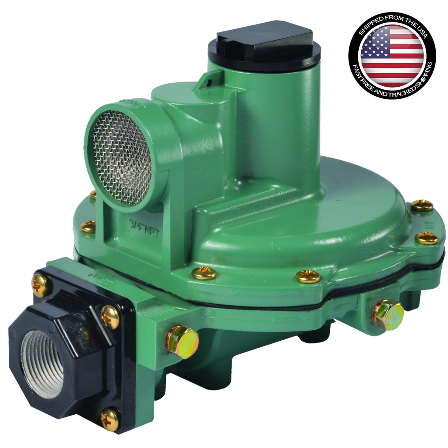 R622-DFF 2nd Stage Regulator - High Capacity 1,400,000 BTU/hr - Safety Assurance