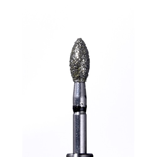 Piranha Diamonds FG #368.023 Supercoarse Grit, Pointed Football Shaped, Single